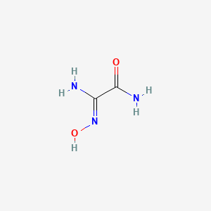 molecular formula C2H5N3O2 B1389791 (2Z)-2-Amino-2-(hydroxyimino)acetamide CAS No. 19703-90-3