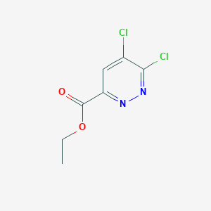 molecular formula C7H6Cl2N2O2 B13897915 Ethyl 5,6-dichloropyridazine-3-carboxylate 