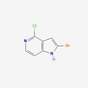 2-bromo-4-chloro-1H-pyrrolo[3,2-c]pyridine