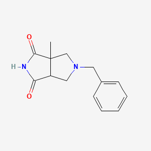 5-Benzyl-3a-methyltetrahydropyrrolo[3,4-c]pyrrole-1,3(2H,3aH)-dione