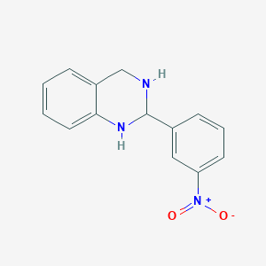 2-(3-Nitrophenyl)-1,2,3,4-tetrahydroquinazoline