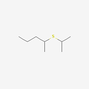 molecular formula C8H18S B13898302 2-(Isopropylthio)pentane 