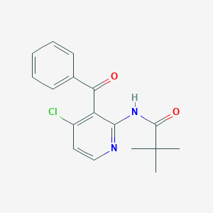 N-(3-benzoyl-4-chloropyridin-2-yl)-2,2-dimethylpropanamide