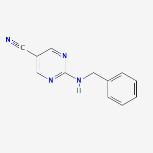 2-(Benzylamino)pyrimidine-5-carbonitrile