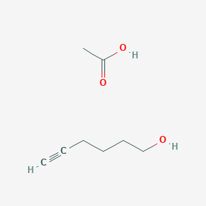 molecular formula C8H14O3 B13898368 5-Hexyn-1-ol, acetate CAS No. 68274-83-9