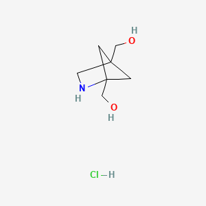 [1-(Hydroxymethyl)-2-azabicyclo[2.1.1]hexan-4-yl]methanol;hydrochloride