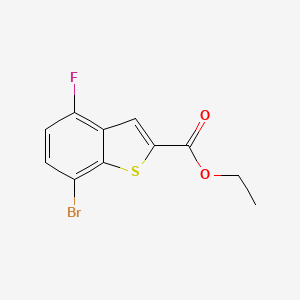 Ethyl 7-bromo-4-fluoro-benzothiophene-2-carboxylate