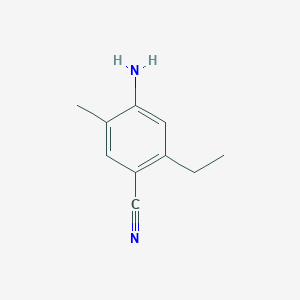 4-Amino-2-ethyl-5-methylbenzonitrile