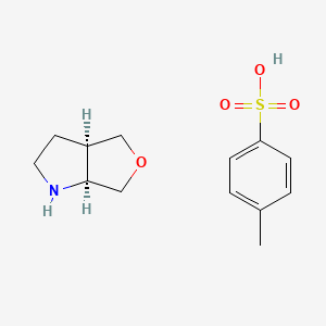 cis-2,3,3a,4,6,6a-hexahydro-1H-furo[3,4-b]pyrrole;4-methylbenzenesulfonic acid