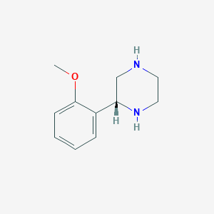 molecular formula C11H16N2O B13898736 (R)-2-(2-Methoxyphenyl)piperazine 