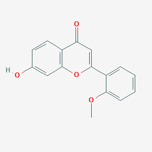 molecular formula C16H12O4 B13898769 7-Hydroxy-2'-methoxyflavone CAS No. 77298-65-8