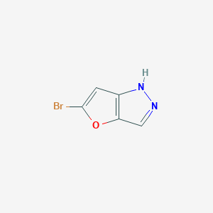 5-bromo-1H-furo[3,2-c]pyrazole