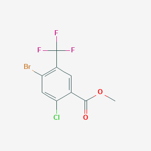 Methyl 4-bromo-2-chloro-5-(trifluoromethyl)benzoate