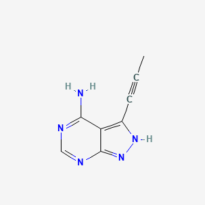 3-prop-1-ynyl-2H-pyrazolo[3,4-d]pyrimidin-4-amine