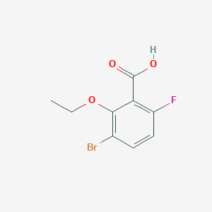 3-Bromo-2-ethoxy-6-fluorobenzoic acid