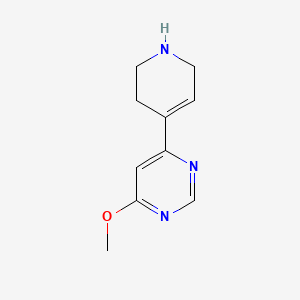 4-Methoxy-6-(1,2,3,6-tetrahydropyridin-4-yl)pyrimidine