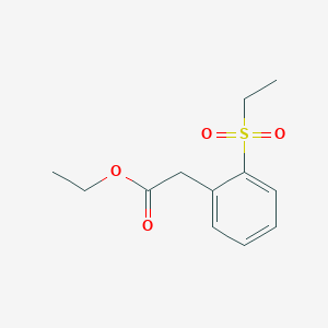 Ethyl 2-(2-ethylsulfonylphenyl)acetate