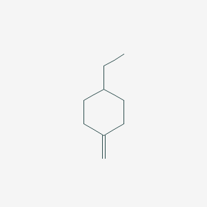 molecular formula C9H16 B13899102 1-Ethyl-4-methylidenecyclohexane CAS No. 42919-31-3