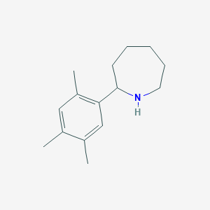 molecular formula C15H23N B1389924 2-(2,4,5-Trimethylphenyl)azepane CAS No. 946714-02-9