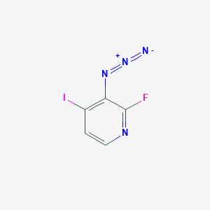 3-Azido-2-fluoro-4-iodopyridine