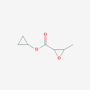 Cyclopropyl 3-methyloxirane-2-carboxylate