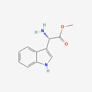 Methyl (S)-2-amino-2-(1H-indol-3-yl)acetate