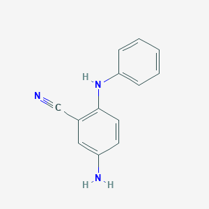 5-Amino-2-anilinobenzonitrile