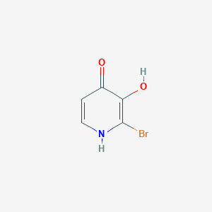 molecular formula C5H4BrNO2 B13899450 2-Bromopyridine-3,4-diol 