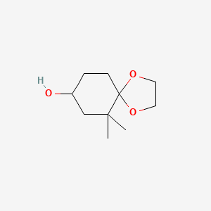 6,6-Dimethyl-1,4-dioxaspiro[4.5]decan-8-ol