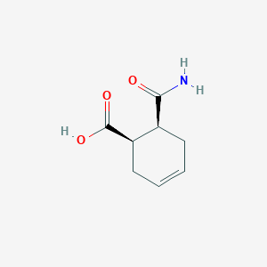 (1R,6S)-6-Carbamoyl-3-cyclohexene-1-carboxylic acid