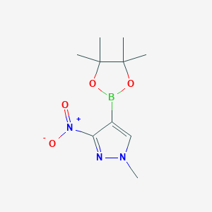 1-Methyl-3-nitro-4-(4,4,5,5-tetramethyl-1,3,2-dioxaborolan-2-yl)-1H-pyrazole