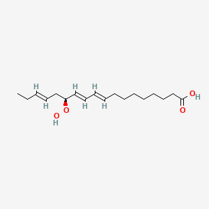 (9E,11E,13S,15E)-13-hydroperoxyoctadeca-9,11,15-trienoic acid