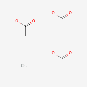 molecular formula C6H9CrO6-3 B13899582 CID 170997577 