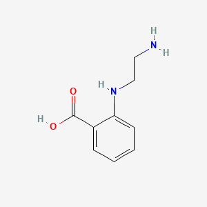 molecular formula C9H12N2O2 B13899781 2-(2-Aminoethylamino)benzoic acid CAS No. 99362-32-0