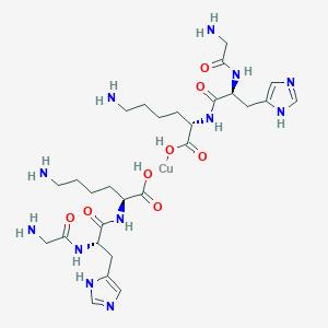 molecular formula C28H48CuN12O8 B13899929 GHK-Cu 