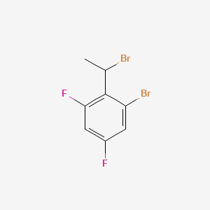 1-Bromo-2-(1-bromoethyl)-3,5-difluorobenzene