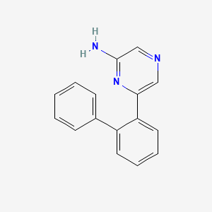 6-(2-Phenylphenyl)pyrazin-2-amine