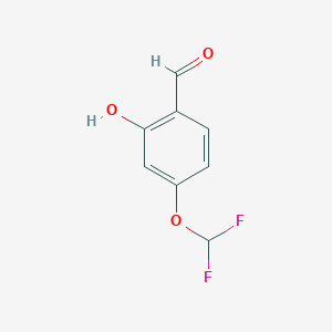 4-(Difluoromethoxy)-2-hydroxybenzaldehyde