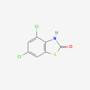 B1390048 4,6-Dichlorobenzo[d]thiazol-2(3H)-one CAS No. 87553-88-6