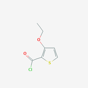molecular formula C7H7ClO2S B139012 3-乙氧基噻吩-2-羰基氯 CAS No. 139926-24-2