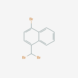 1-Bromo-4-(dibromomethyl)naphthalene