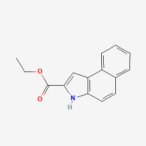 molecular formula C15H13NO2 B13901355 Ethyl 3H-benzo[e]indole-2-carboxylate CAS No. 52280-52-1