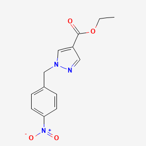 1-(4-Nitro-benzyl)-1H-pyrazole-4-carboxylic acid ethyl ester