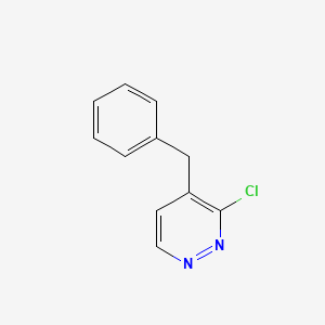 molecular formula C11H9ClN2 B13901498 3-Chloro-4-benzylpyridazine 