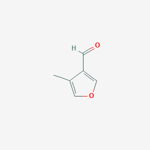 molecular formula C6H6O2 B13901584 4-Methylfuran-3-carbaldehyde CAS No. 107658-19-5