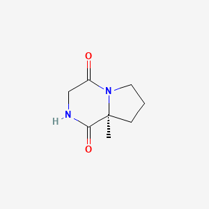 (8AS)-Hexahydro-8a-methylpyrrolo-[1,2-a]pyrazine-1,4-dione