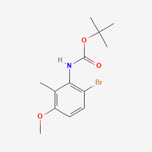 tert-Butyl (6-bromo-3-methoxy-2-methylphenyl)carbamate