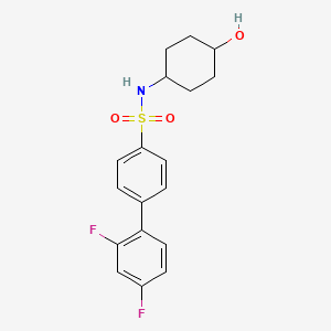 2',4'-Difluoro-N-(trans-4-hydroxycyclohexyl)biphenyl-4-sulfonamide