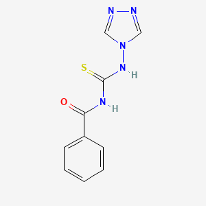 N-(4H-1,2,4-triazol-4-ylcarbamothioyl)benzamide