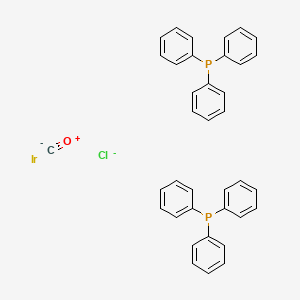 Iridium, carbonylchlorobis(triphenylphosphine)-